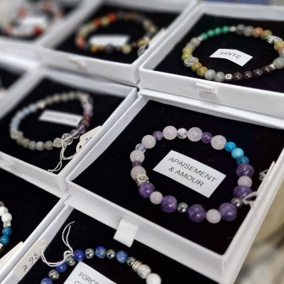 Bracelet Guérison Cristalline | Personnalisé