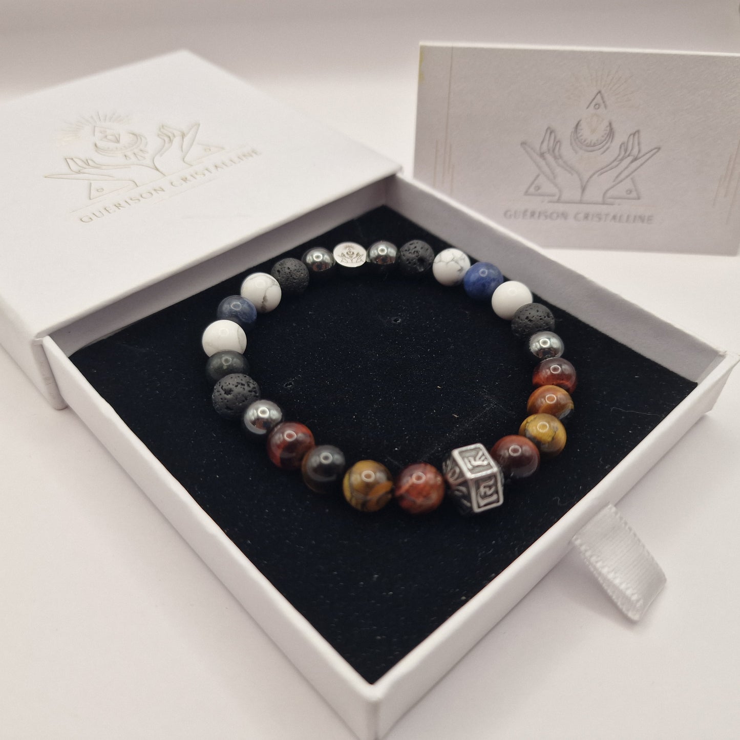"Force, Protection & Calme" - Bracelet Création