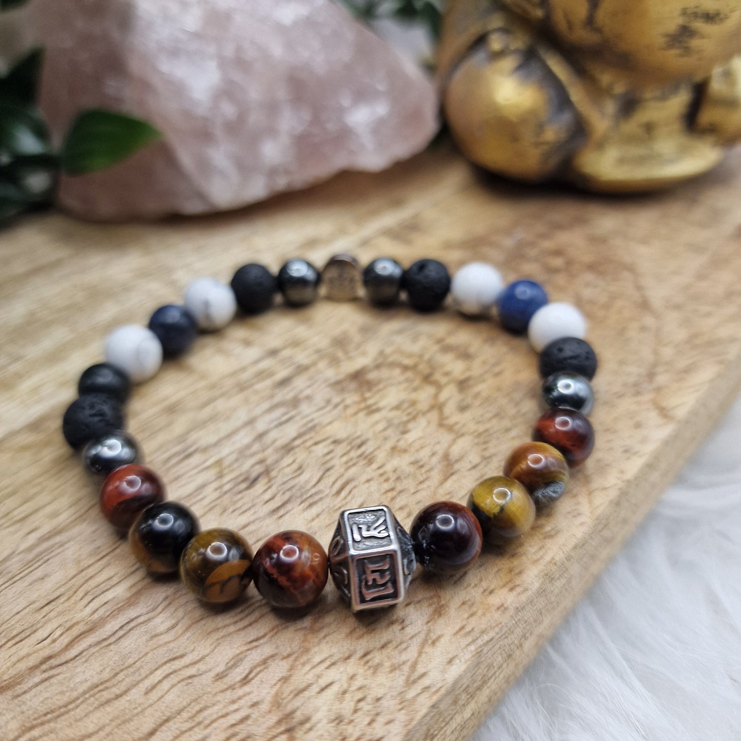 "Force, Protection & Calme" - Bracelet Création