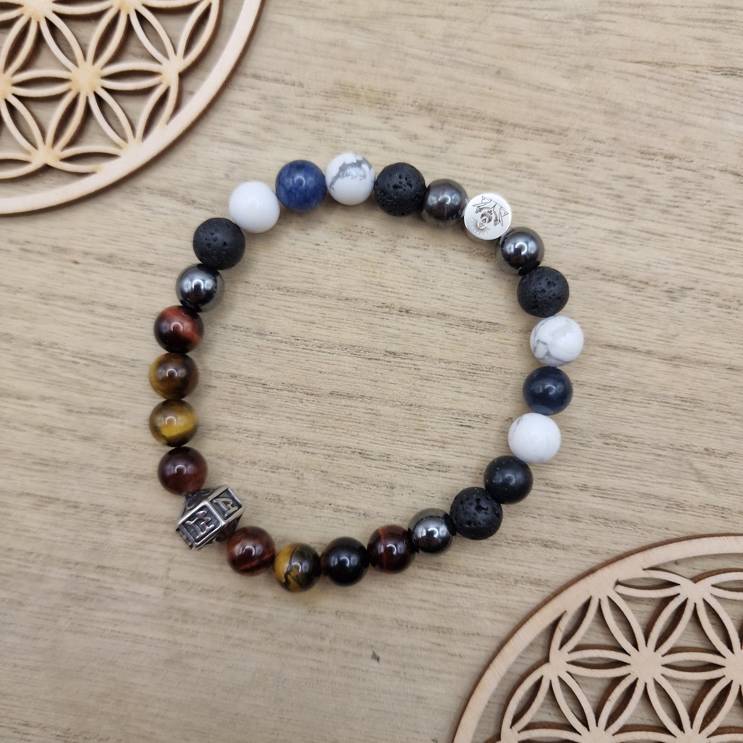 "Force, Protection & Calme" - Bracelet Création