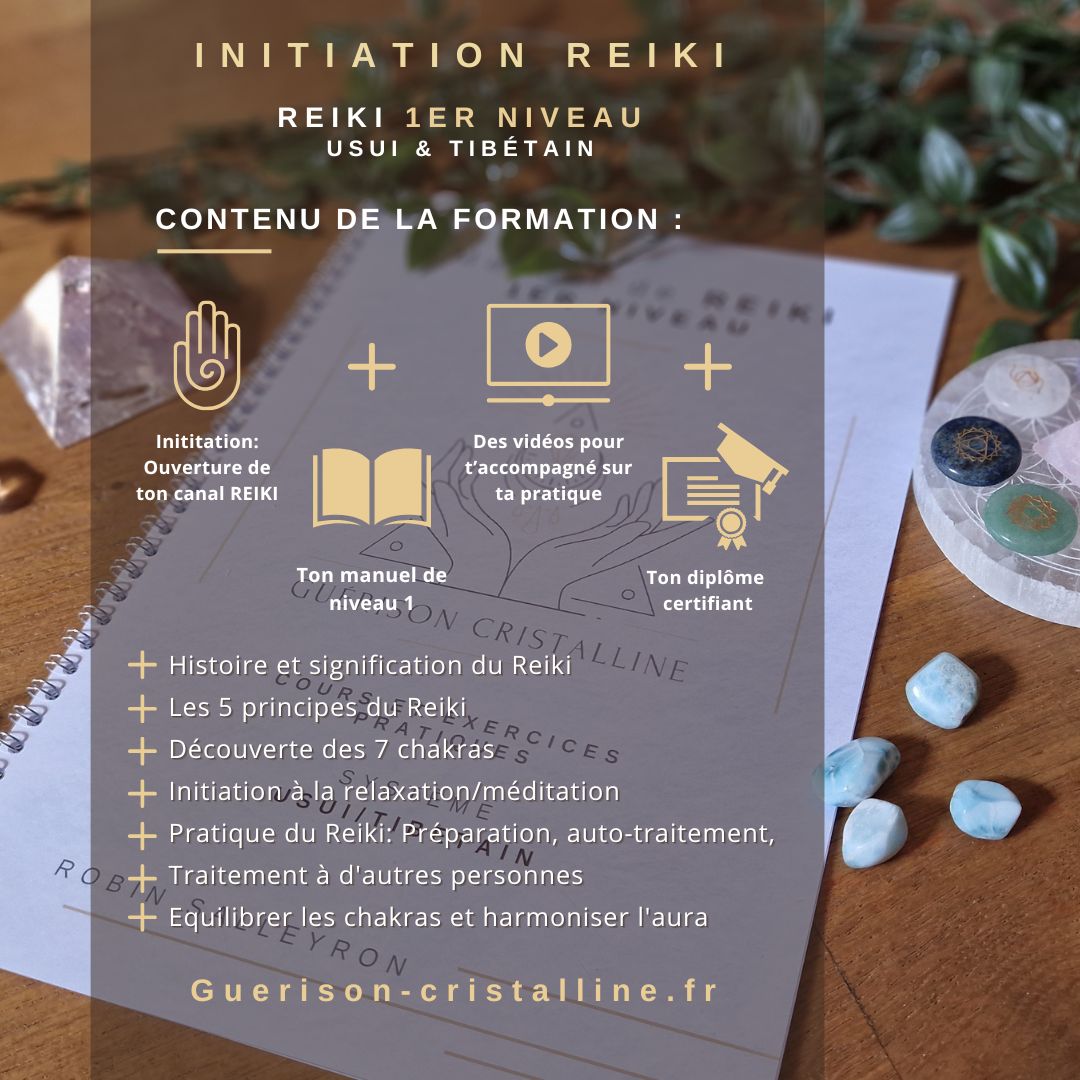 Initiation REIKI Niveau 1 - Présentiel