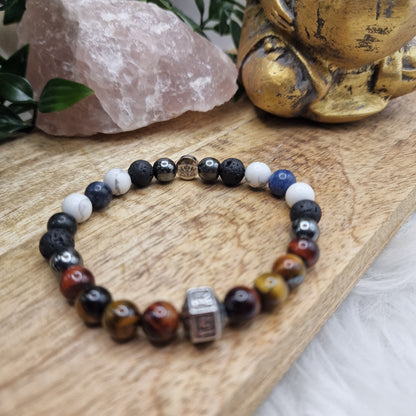 "Force, Protection & Calme" - Bracelet Création