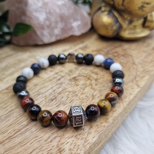 "Force, Protection & Calme" - Bracelet Création
